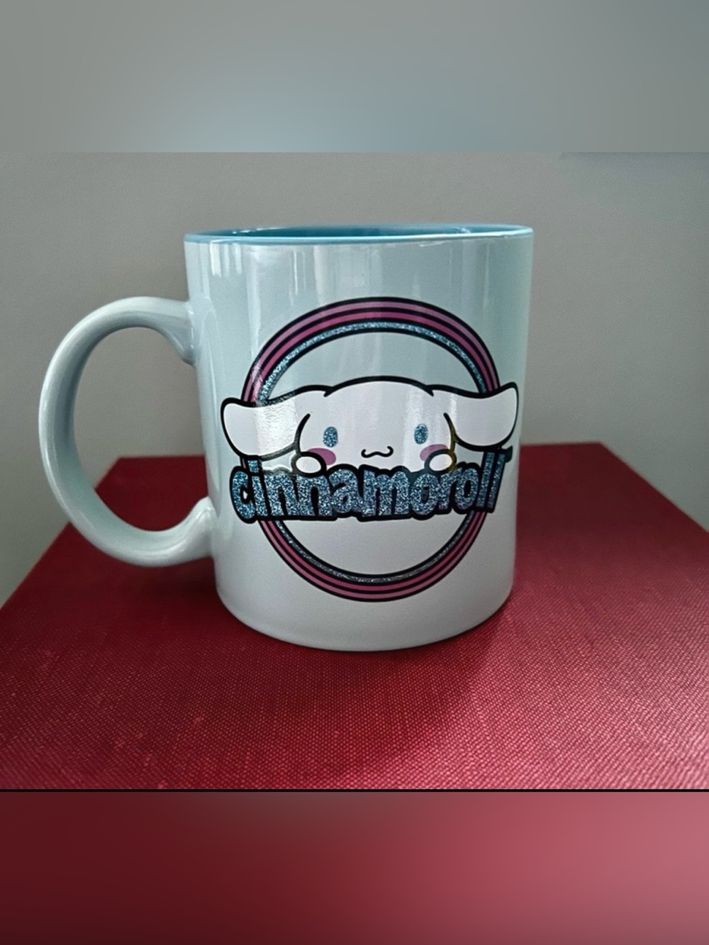 Sanrio Cinnamoroll 20 oz Blue Ceramic Coffee Cup Mug
